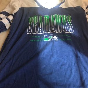 Seattle Seahawks Fan Gear Short sleeve top